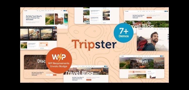 Item cover for download Tripster - Travel & Lifestyle WordPress Blog