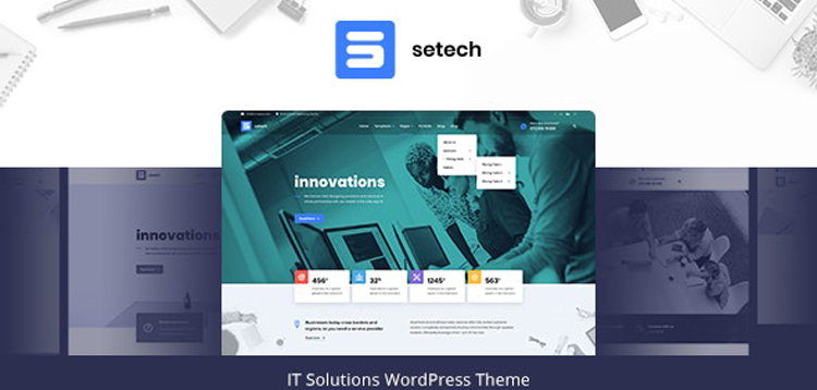 Item cover for download Setech - IT Services and Solutions WordPress Theme
