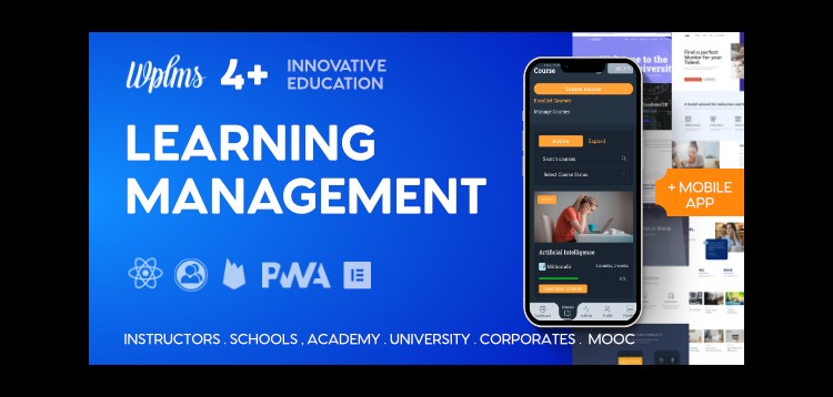 Item cover for download WPLMS Learning Management System for WordPress, WordPress LMS