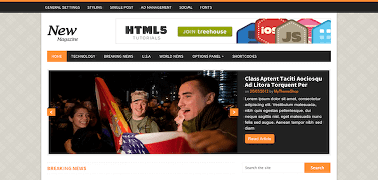 Item cover for download MyThemeShop NewsMag WordPress Theme