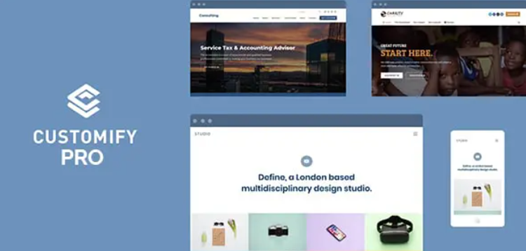 Item cover for download Customify Pro Addon