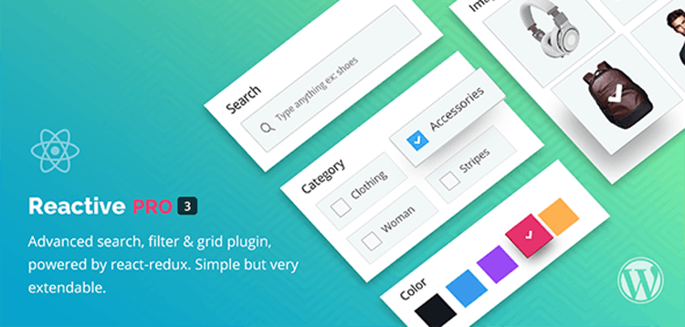 Item cover for download Reactive Search Pro - Advanced WordPress Search Filter Map & Grid