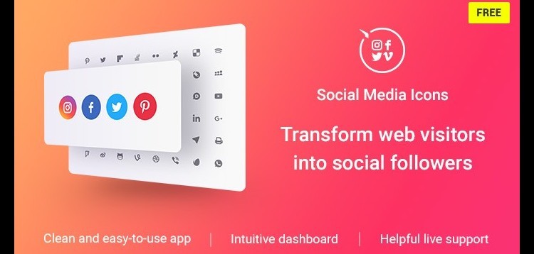 Item cover for download Social Media Icons for OpenCart