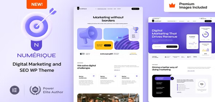 Item cover for download Numérique - SEO Digital Marketing WordPress