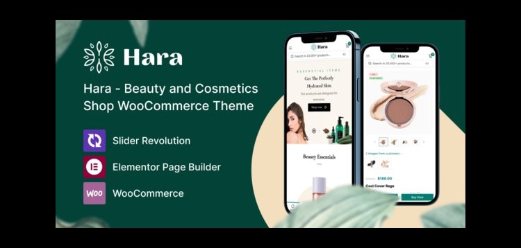 Item cover for download Hara - Beauty and Cosmetics Shop WooCommerce Theme